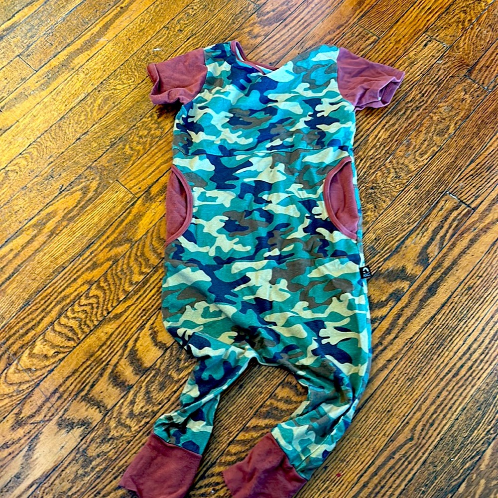 Rags Romper 2T Camo Toddler
